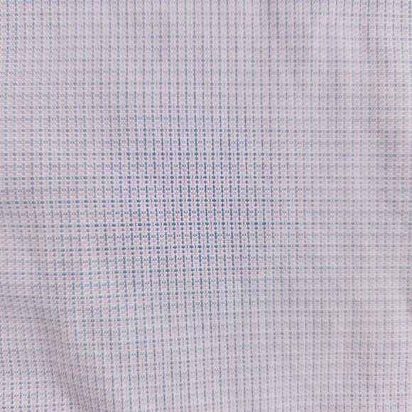 David Donahue Trim Fit Purple Check 17 34/35 Button Up Shirt Men Long Sleeve - Picture 15 of 16